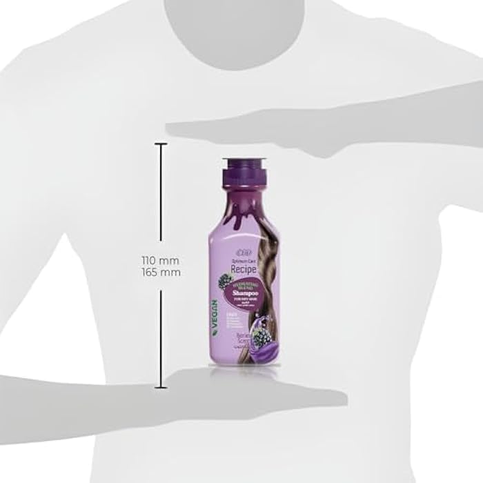 Eva Optimum Care Recipe Hydrating Blend Shampoo Berries Scent 350 Ml - Image 2